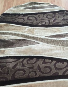 Високоворсный килим Liza KIng 1029 beige-d.brown - высокое качество по лучшей цене в Украине.